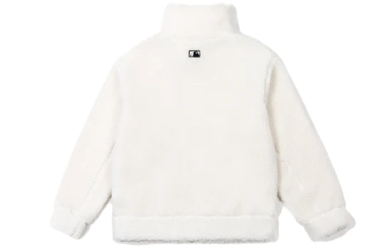 MLB New York Yankees Lambs Wool Jacket 'White' 31JPF3061-50I