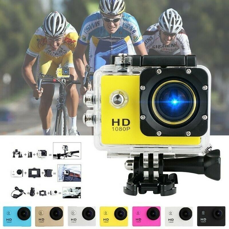 400mAH 32GB Ultra HD 1080P Sport Action Driving Camera DVR Helmet Cam Camcorder