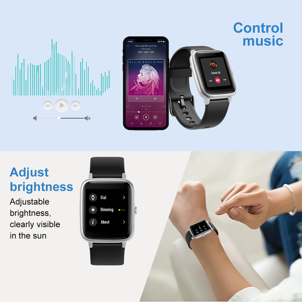 Smart Watch for Men Women Compatible with iPhone/Android Phones