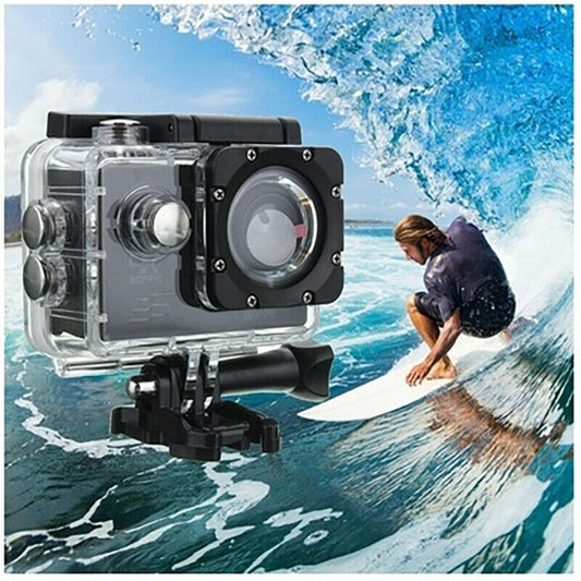 400mAH 32GB Ultra HD 1080P Sport Action Driving Camera DVR Helmet Cam Camcorder